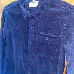 Size L (10-12) | Corduroy Button Down
